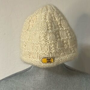 DC Cream Knit Beanie